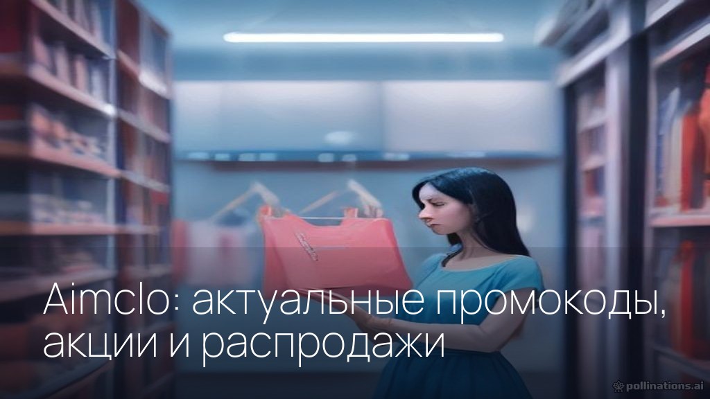 Aimclo: актуальные промокоды, акции и распродажи
