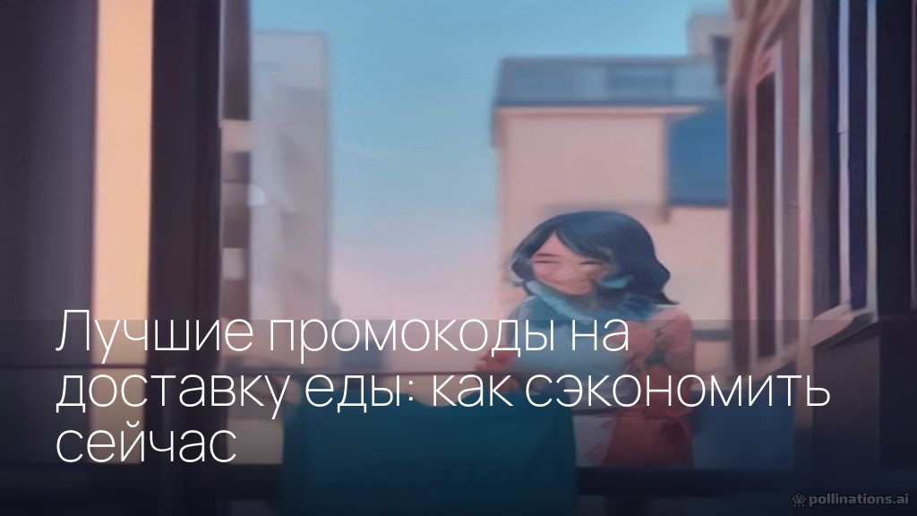 Лучшие промокоды на доставку еды: как сэкономить сейчас