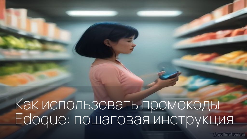 Как использовать промокоды Edoque: пошаговая инструкция