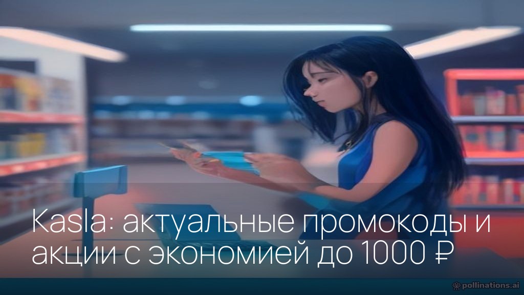 Kasla: актуальные промокоды и акции с экономией до 1000 ₽
