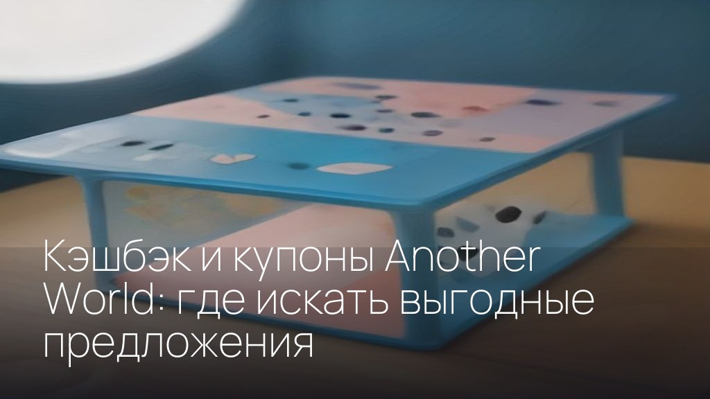 Кэшбэк и купоны Another World: где искать выгодные предложения