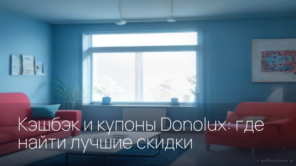 Кэшбэк и купоны Donolux: где найти лучшие скидки