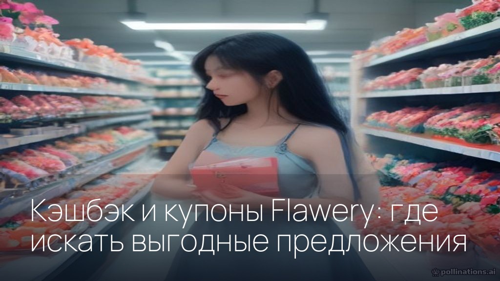 Кэшбэк и купоны Flawery: где искать выгодные предложения