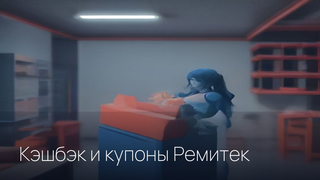 Кэшбэк и купоны Ремитек