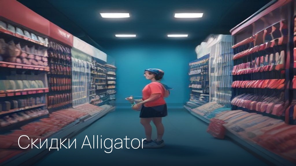 Скидки Alligator