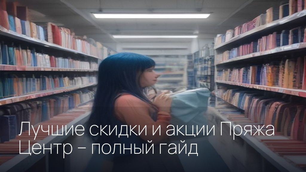 Лучшие скидки и акции Пряжа Центр – полный гайд