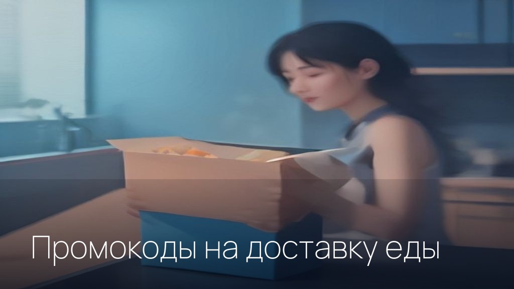 Промокоды на доставку еды