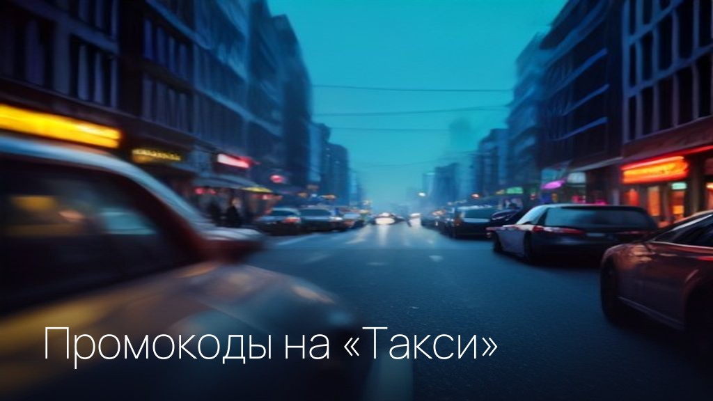 Промокоды на «Такси»