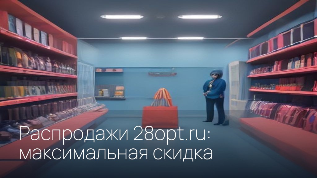 Распродажи 28opt.ru: максимальная скидка
