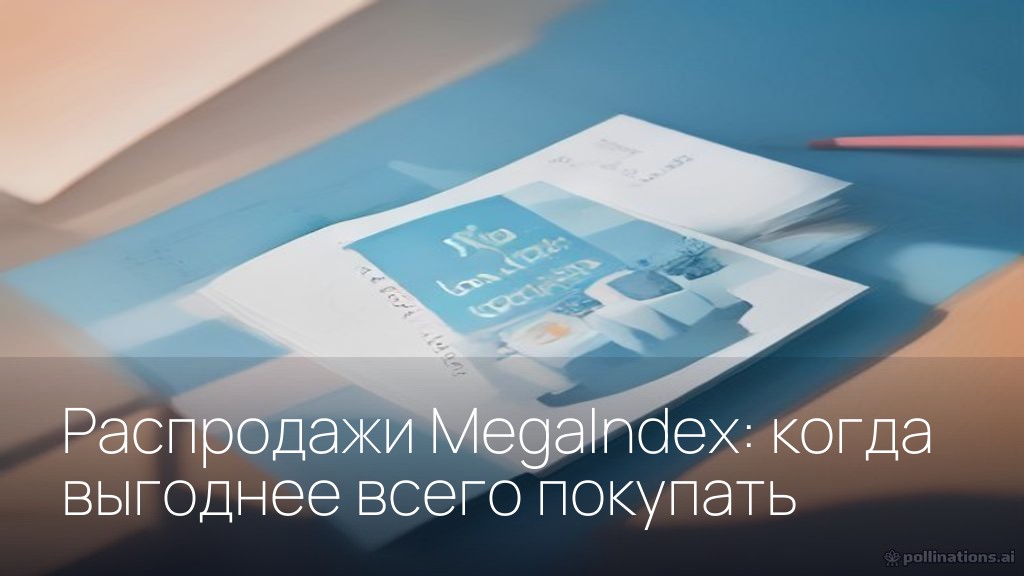 Распродажи MegaIndex: когда выгоднее всего покупать