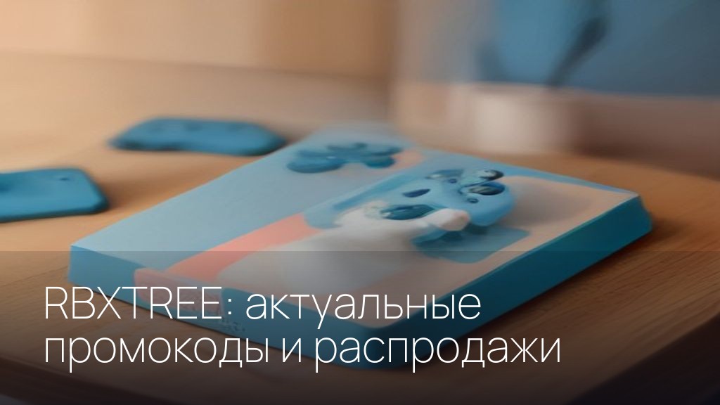 RBXTREE: актуальные промокоды и распродажи