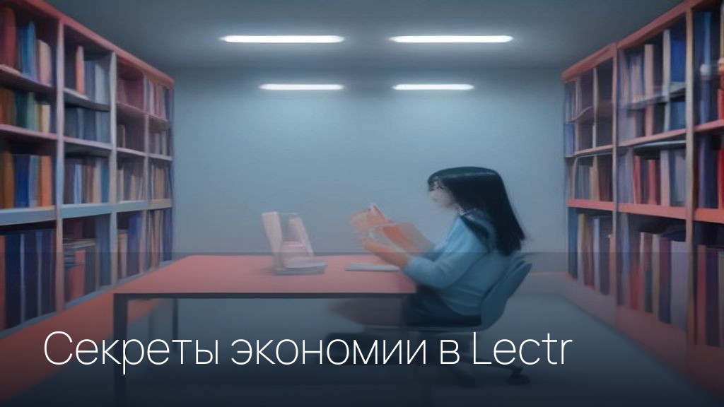 Секреты экономии в Lectr