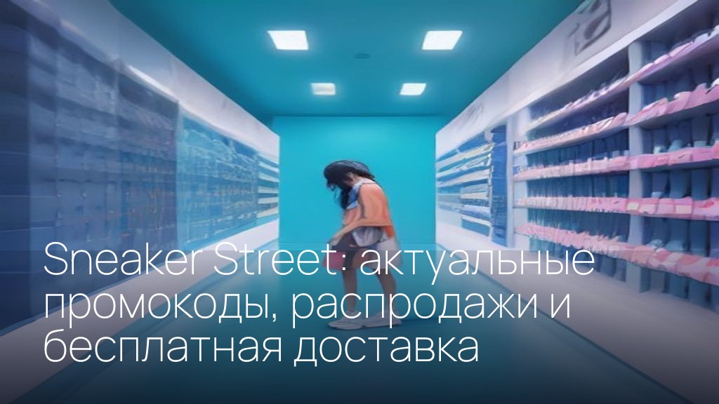 Sneaker Street: актуальные промокоды, распродажи и бесплатная доставка